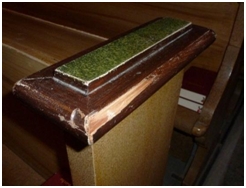 Neue Kirchenbänke für Dreistetten