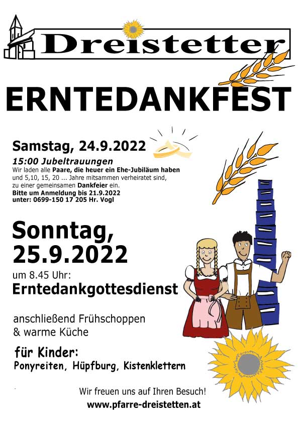 Dreistetter Erntedankfest 2022