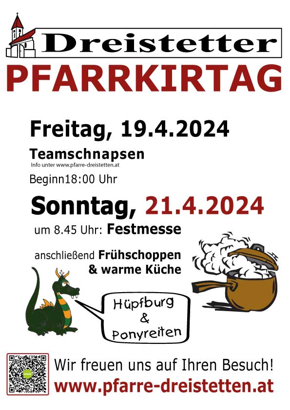 Dreistetter Pfarrkirtag 2024